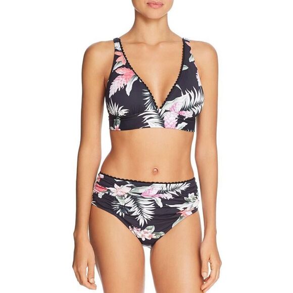 New. Tommy Bahama ginger flower halter bikini. XS-top/S-bottom. Retails $174 - Picture 2 of 12